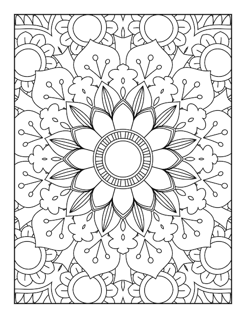 Mandala Coloring Pages, Mandala Coloring Page For Adults Coloring Pages, Adult Coloring Pages, Mandala