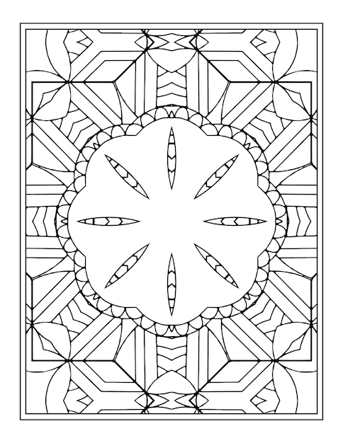 Mandala coloring pages