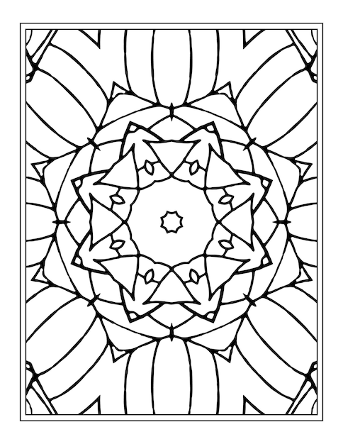 Mandala coloring pages