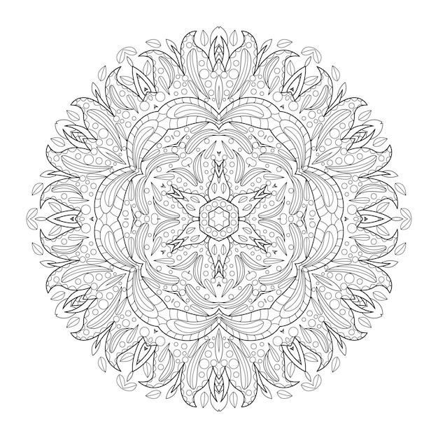 Mandala coloring pages