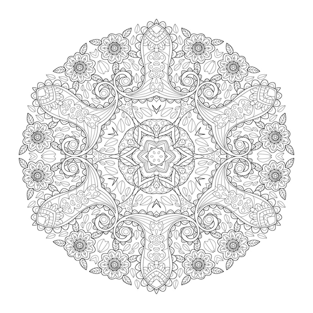 Mandala da colorare