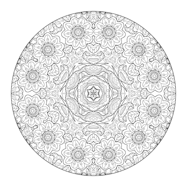 Mandala da colorare