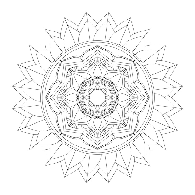 Mandala da colorare