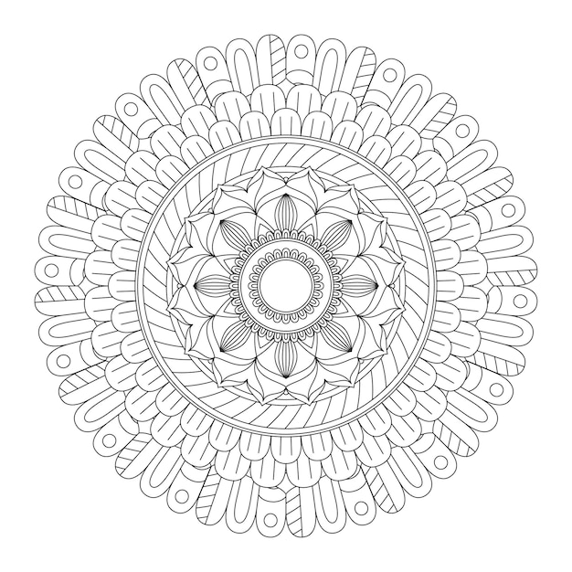 Mandala coloring pages