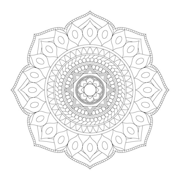 Mandala coloring pages