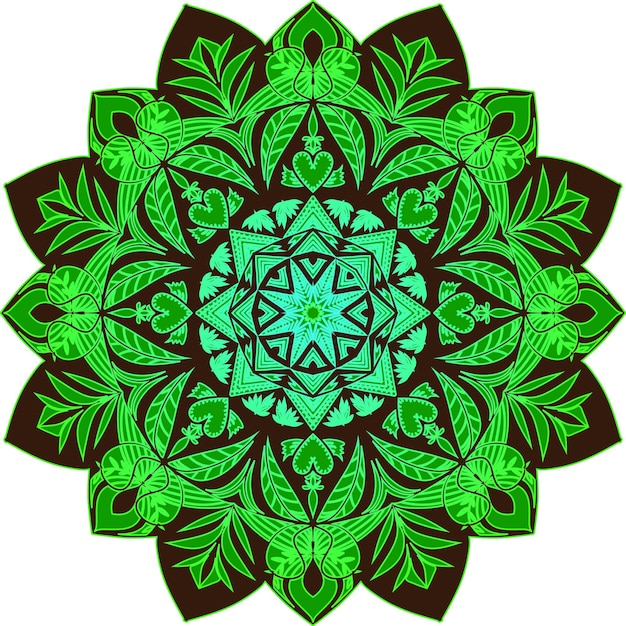 Mandala elementi decorativi