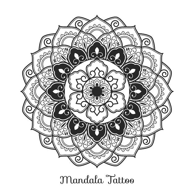 Mandala decorative ornament design