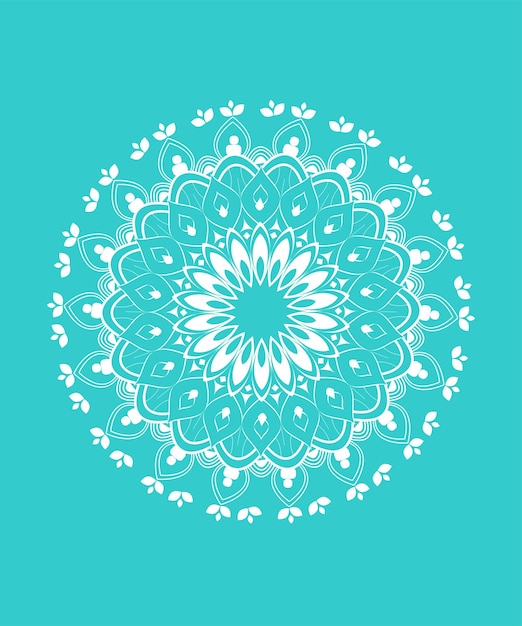 Vector mandala dersign texar design alphona