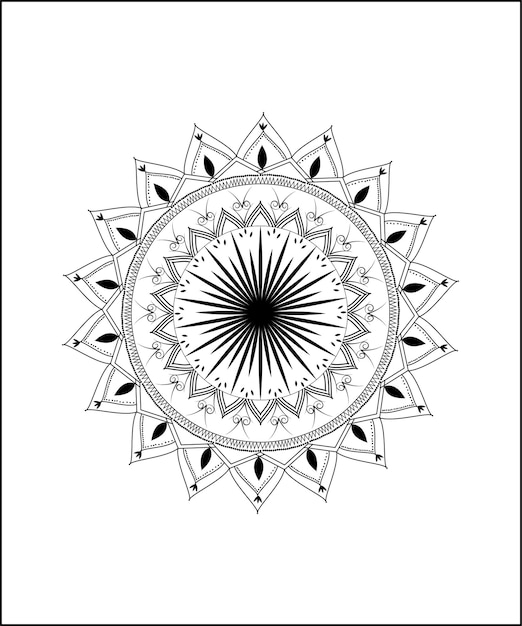 Mandala dersign texar design