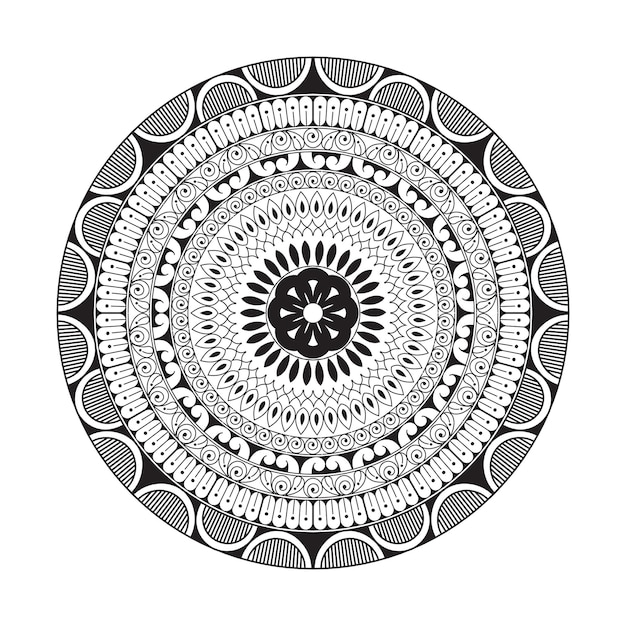 Mandala design decorazione motivo decorativo