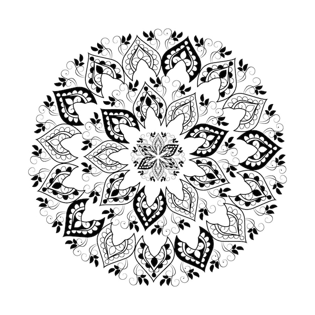 mandala design tempelete