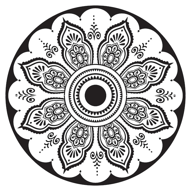 mandala design tempelete