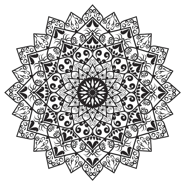 mandala design tempelete