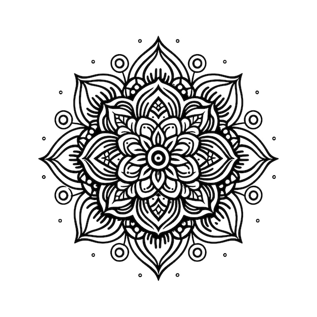 Mandala design Vector Ornamental luxury mandala mandala pattern mandala drawing flower mandala