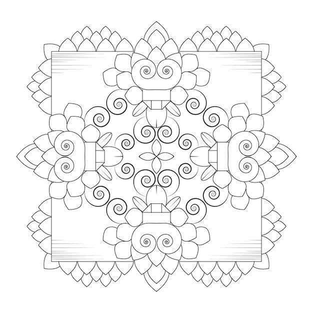 mandala design vector