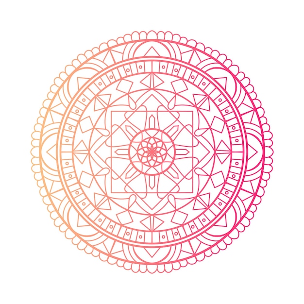 Vector mandala design