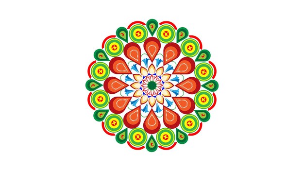 Vector mandala design