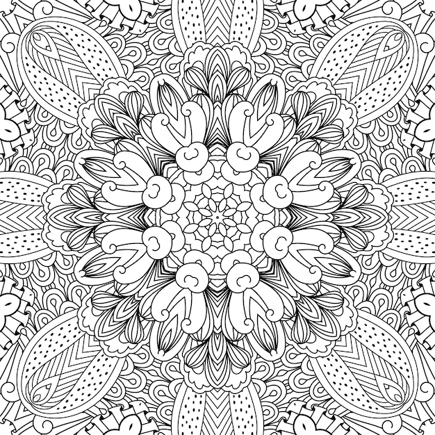 Mandala ethnic background