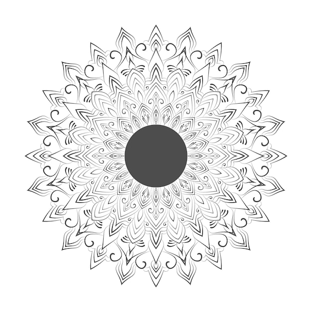 Mandala in ethnic style