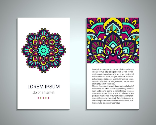 Mandala flyer design