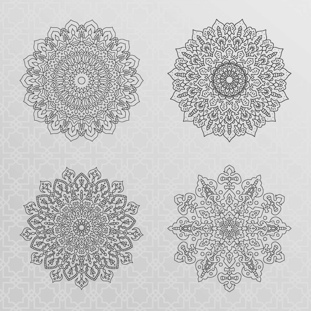 Mandala modello grafico