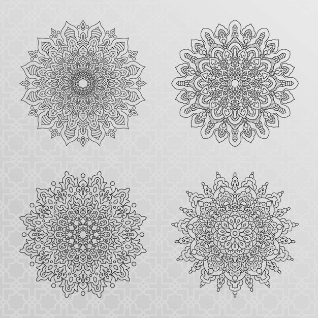 Mandala modello grafico