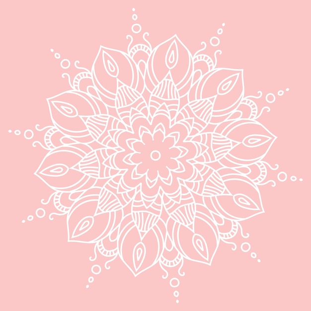 Mandala Hand drawn ethnic decorative element vector illustration for your design