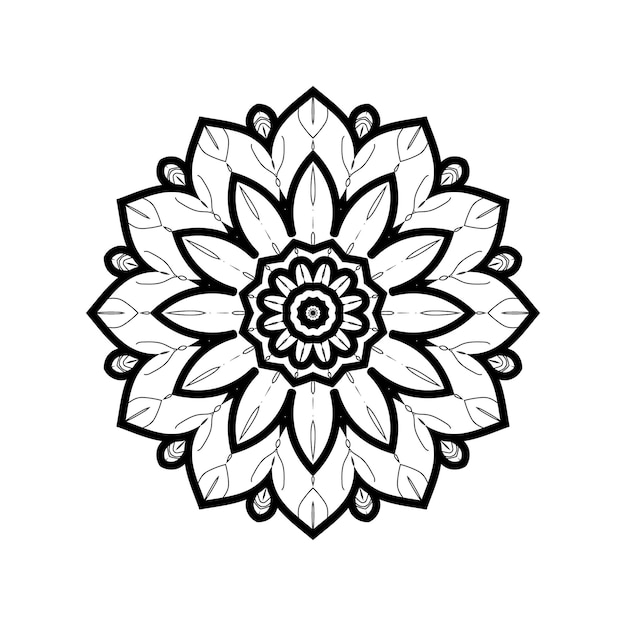 Mandala illustratie vectorafbeelding