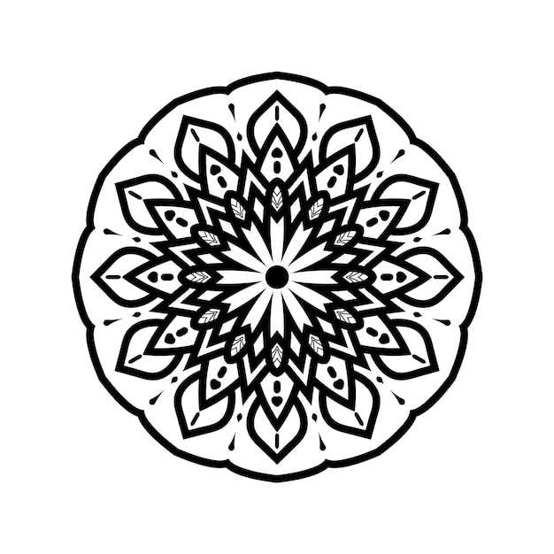 Mandala illustratie vectorafbeelding