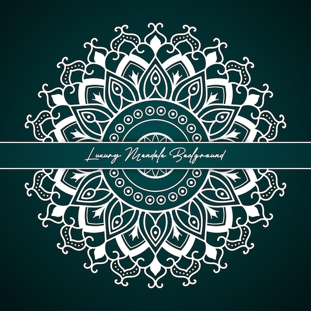 mandala illustration background design