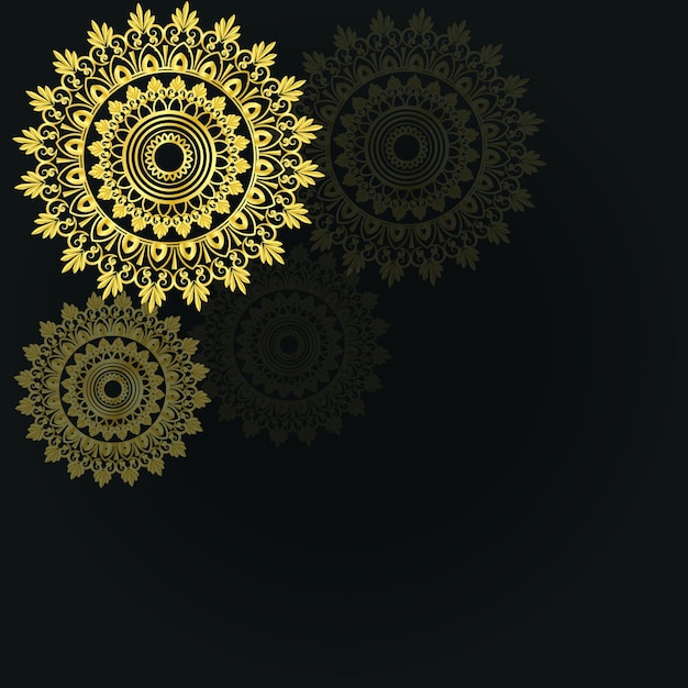 Mandala illustration premium vector