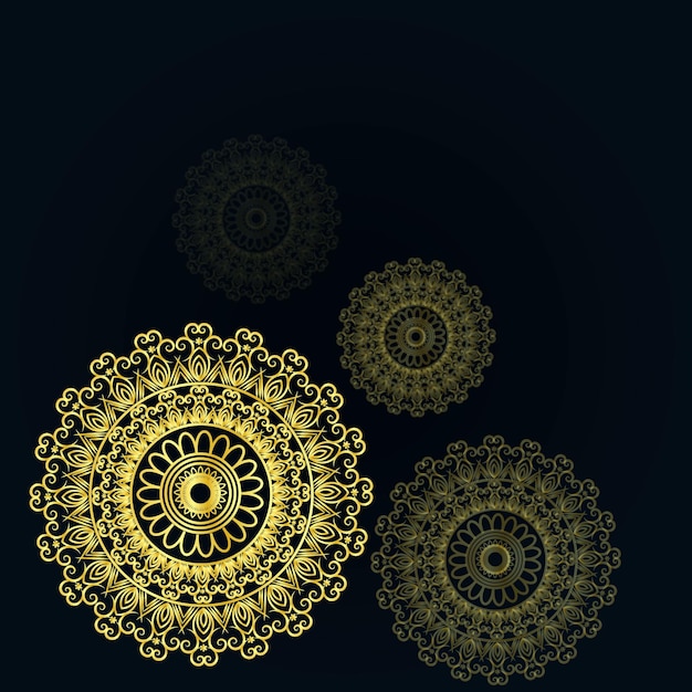 Mandala illustration premium vector