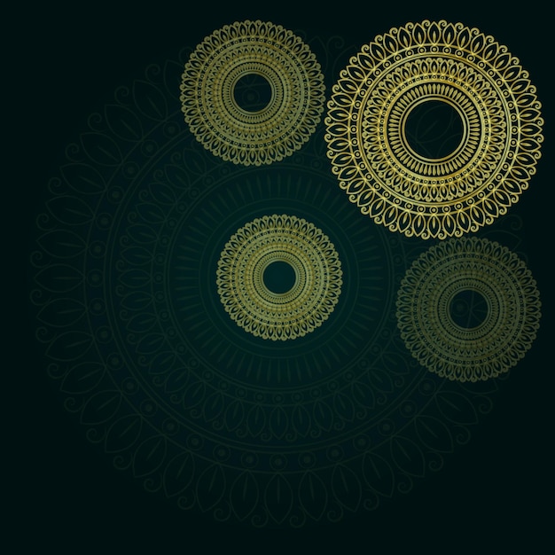 Mandala illustration premium vector