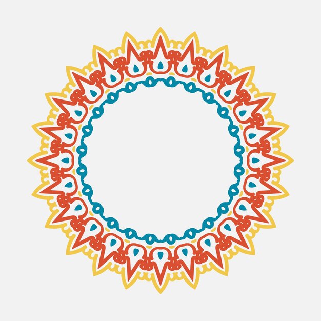 mandala illustration vector graphic