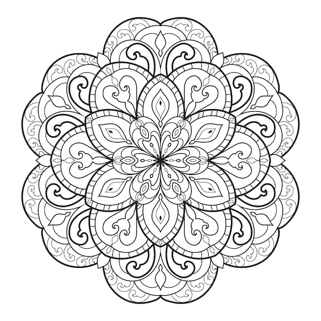 Illustrazione di mandala