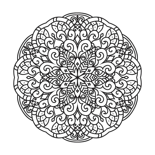 Illustrazione di mandala