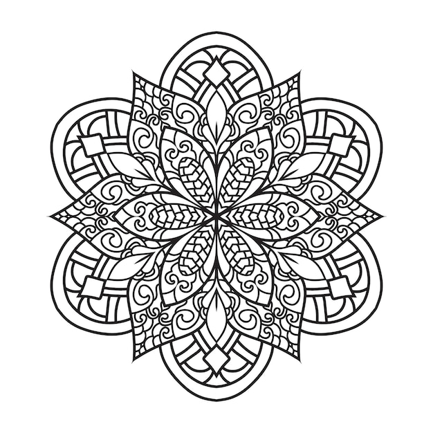 Illustrazione di mandala