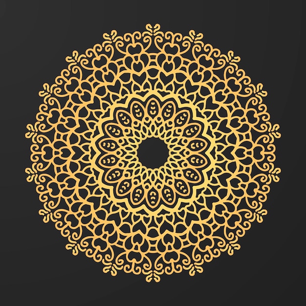 Mandala islamic background. Arabic design