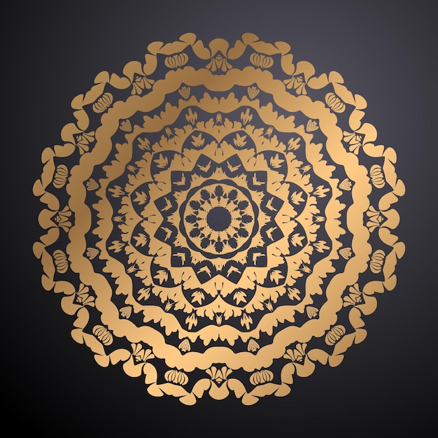 Vector mandala islamic pattern