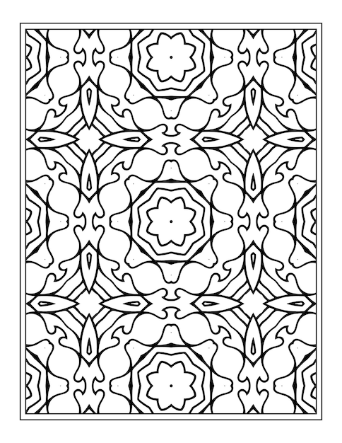 Mandala kleurboek pagina ei ontwerp voor volwassenen