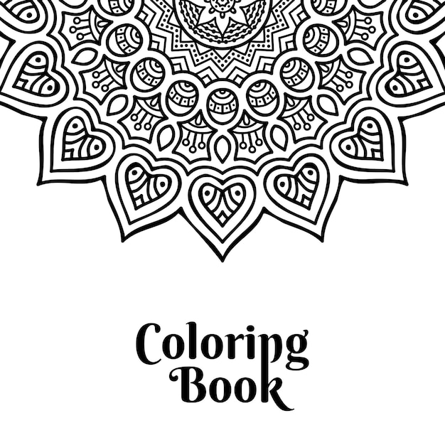 Mandala kleurboek voorblad