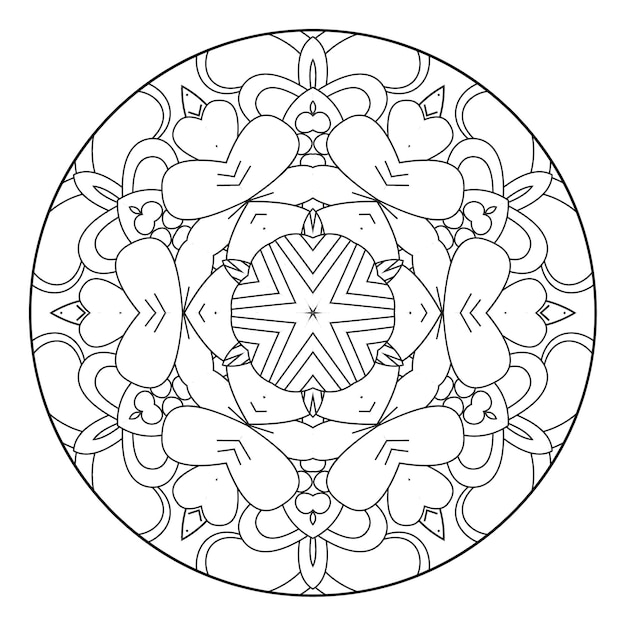 Mandala kleurplaat kdp interieur Kleurplaat voor kinderen en volwassenen Bloemen mandala kleurplaat