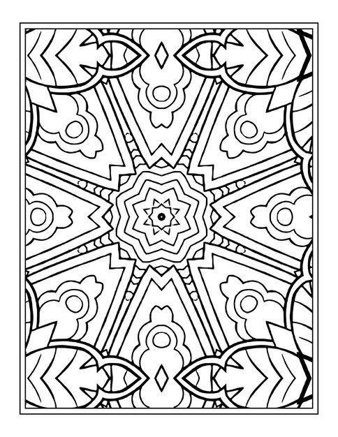 Mandala Kleurplaat Voor Kdp Interieur