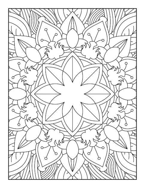 Mandala Kleurplaten Mandala Kleurboek Mandala Kleurboek Pagina's Kleurboek Voor Kinderen