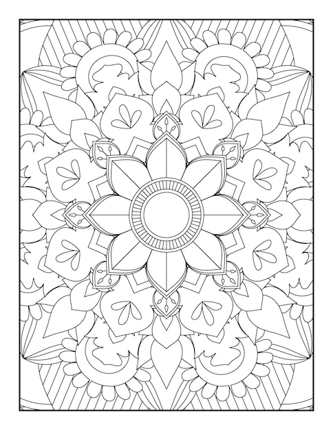 Mandala Kleurplaten Mandala Kleurboek Mandala Kleurboek Pagina's Kleurboek Voor Kinderen