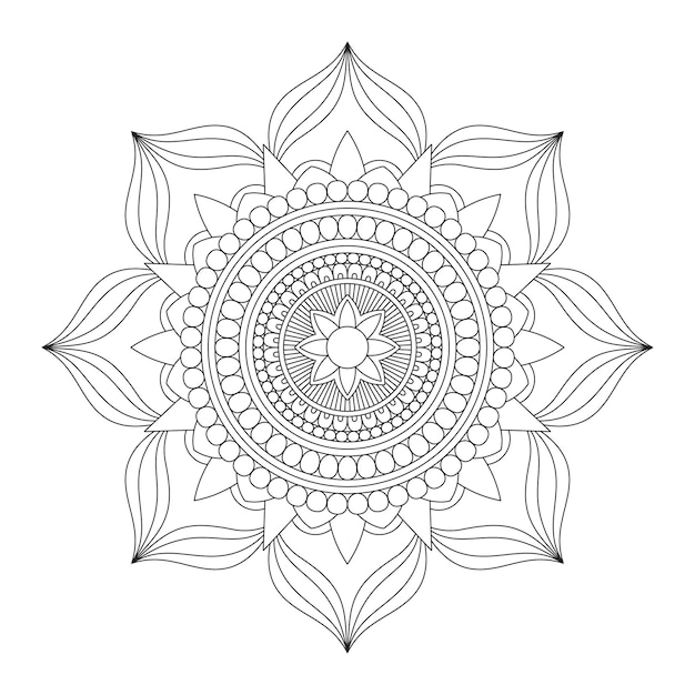 Mandala kleurplaten