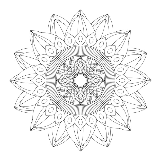 Mandala kleurplaten