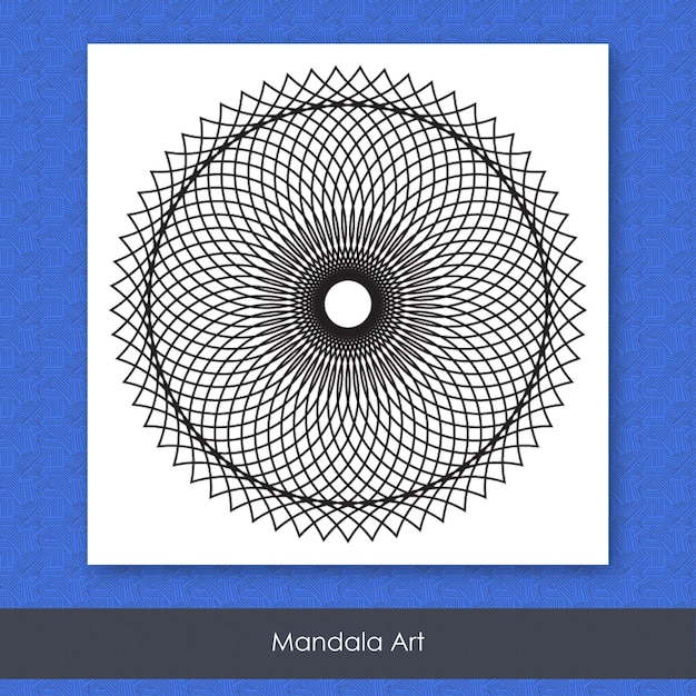 Vector mandala kunst creatief ultieme moderne ontwerp