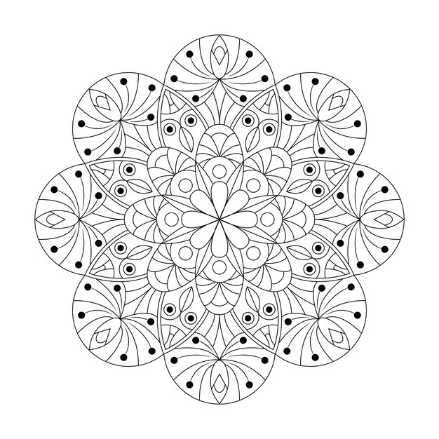 Mandala Kunst Vector