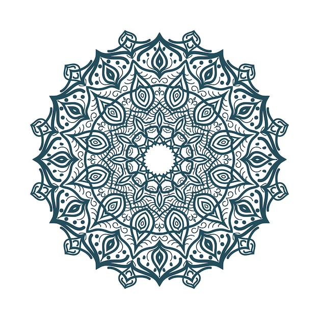 Mandala logo art symbol icon vector